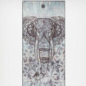 Manduka Elephant Design Yoga Mat - Blue and Gray